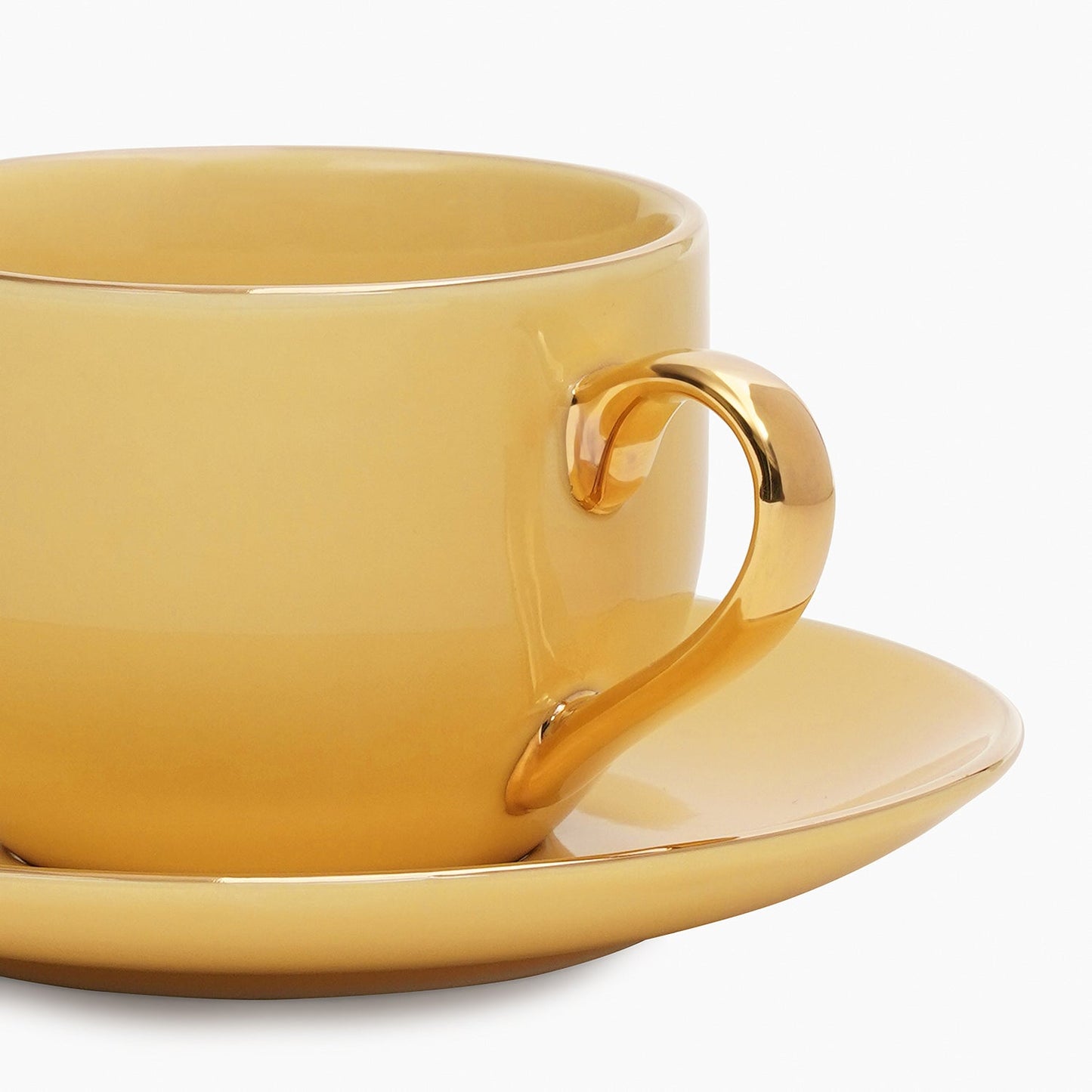 Light Yellow Senorita Cup and Saucer