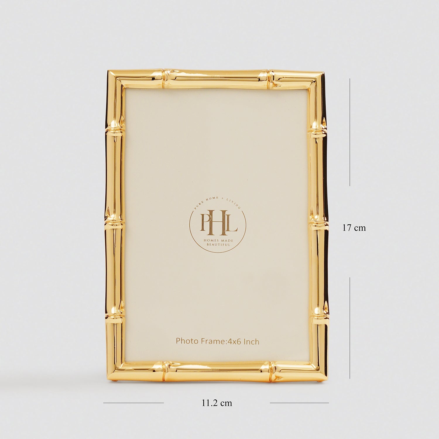Gold Bamboo Photo Frame - Small