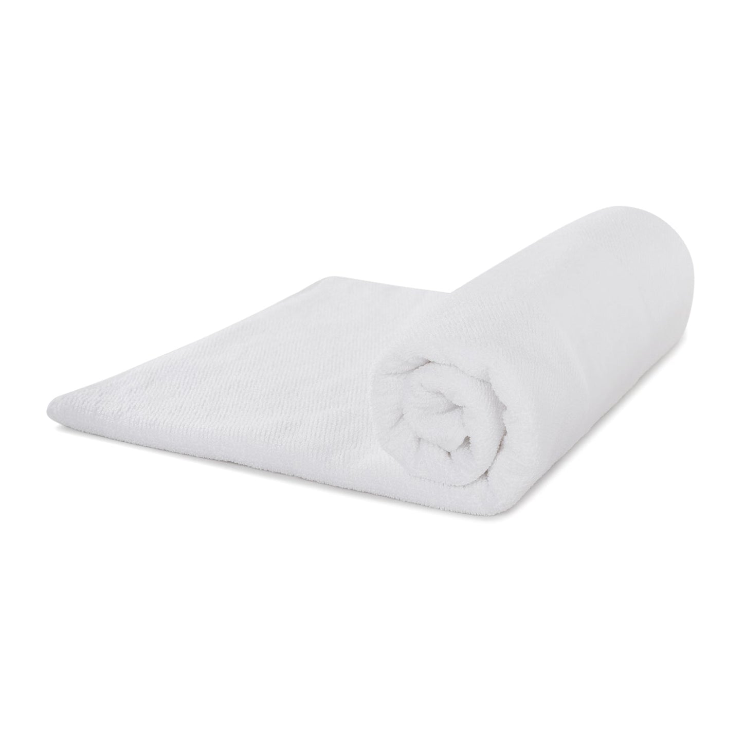 White Sheared Bath Towel