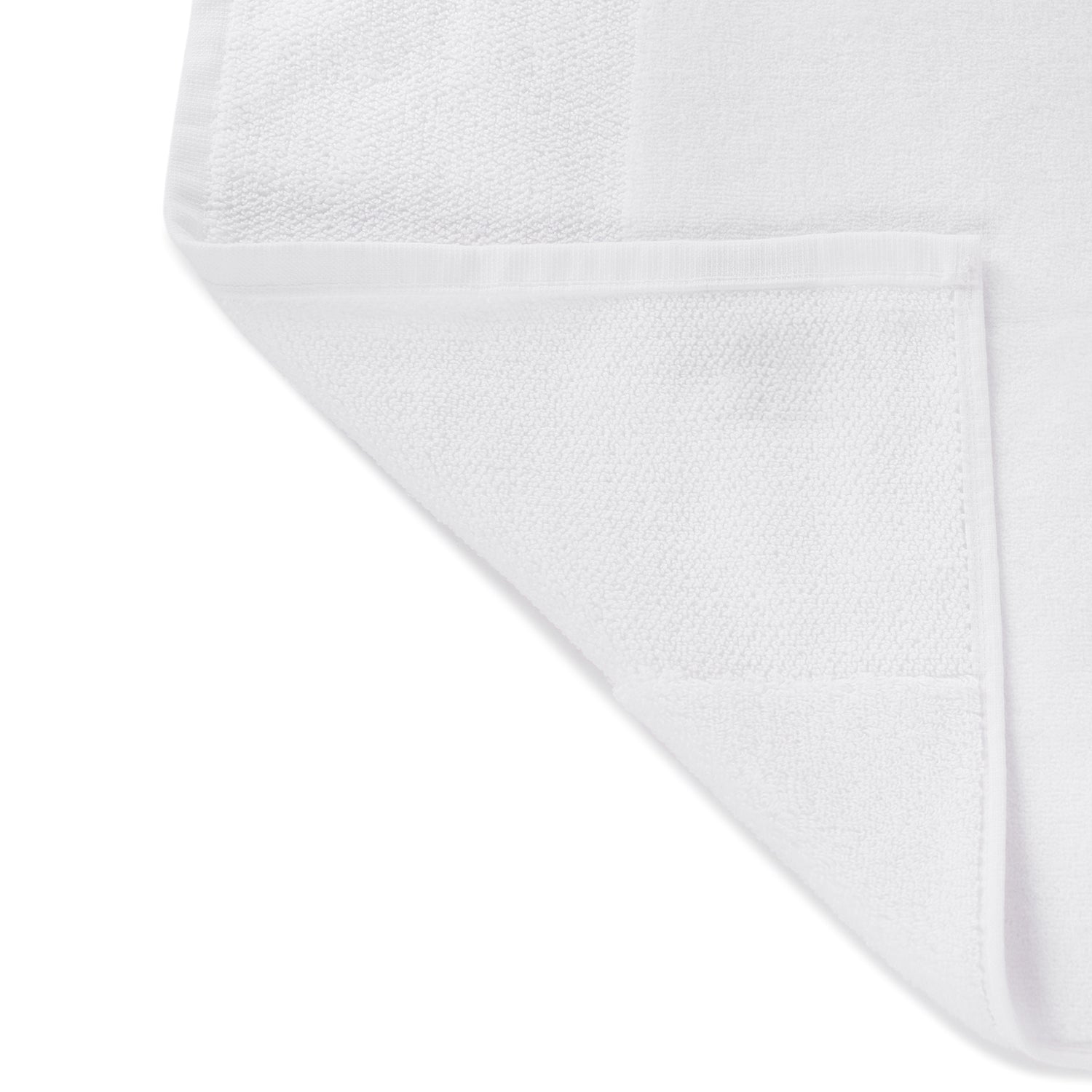 White Sheared Bath Towel