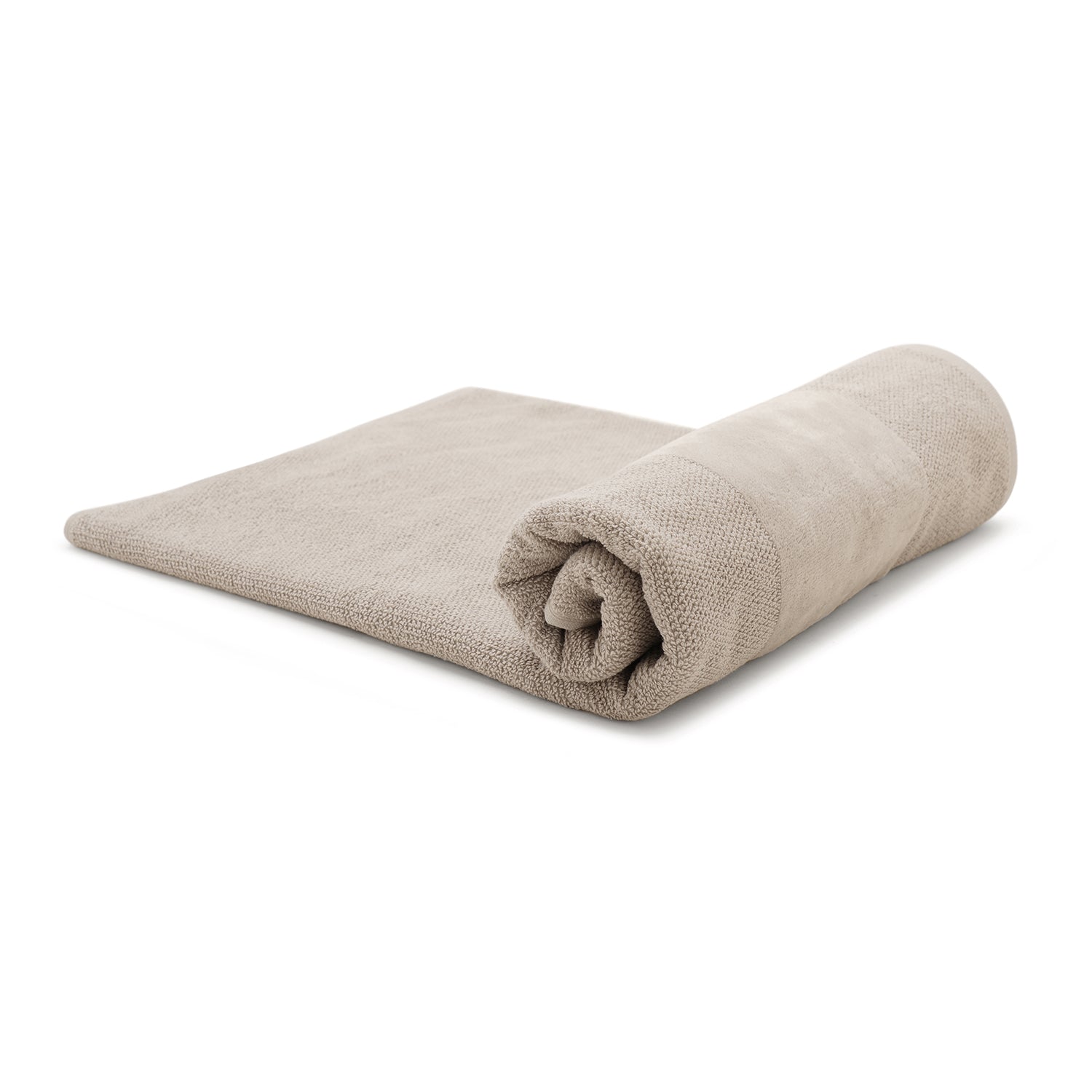 Light Beige Sheared Bath Towel
