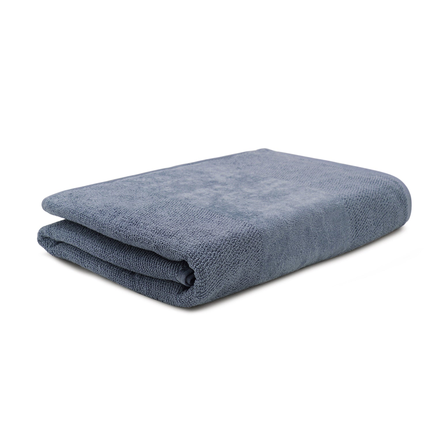 Indigo Sheared Bath Towel