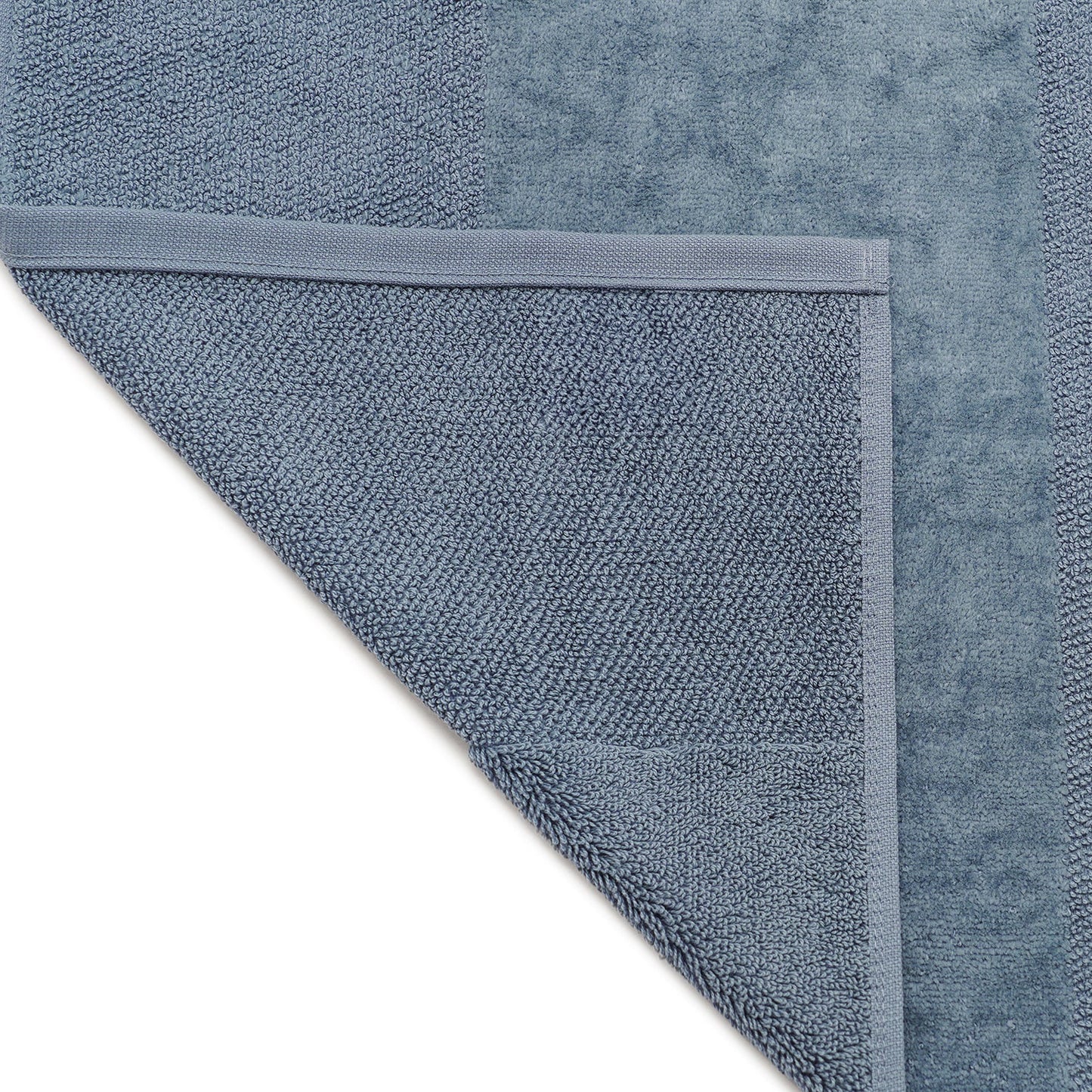 Indigo Sheared Bath Towel
