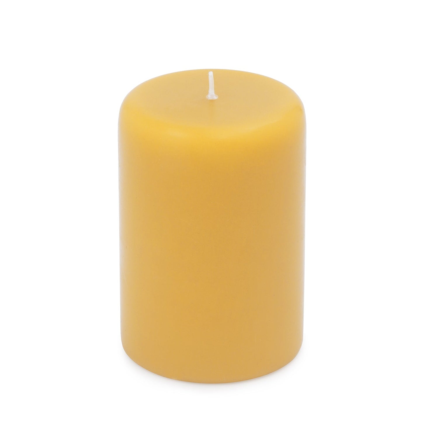 Mustard Oud Pillar Candle - Large