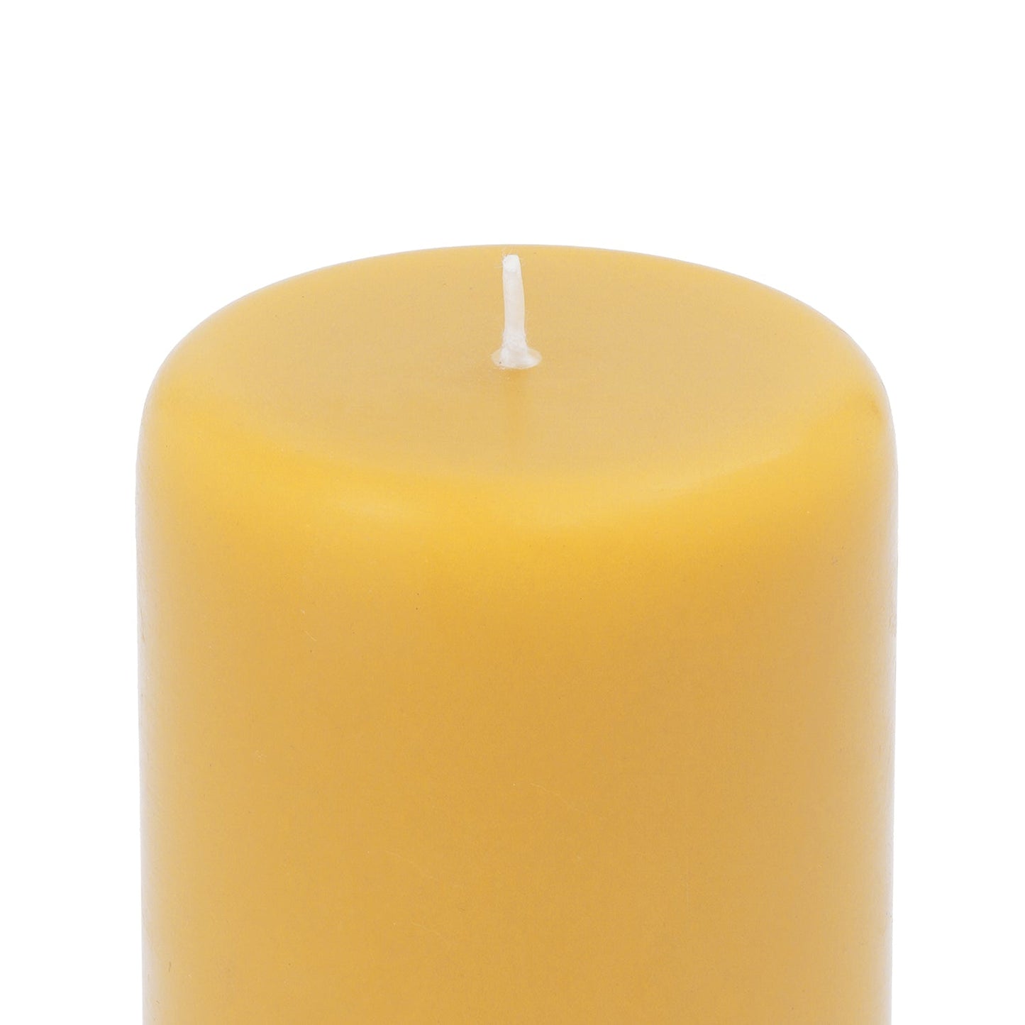 Mustard Oud Pillar Candle - Large