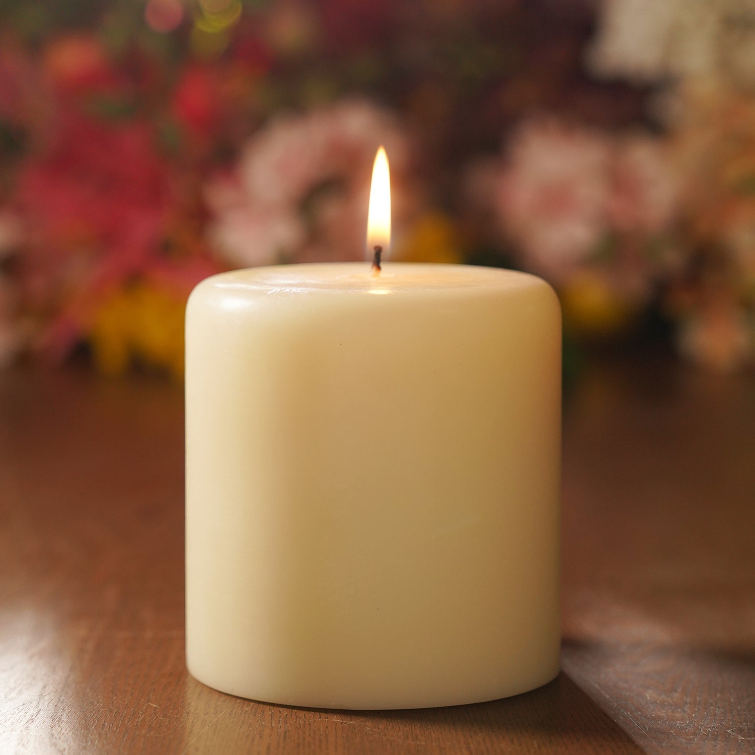White Lavender & Chamomile Pillar Candle - Extra Large
