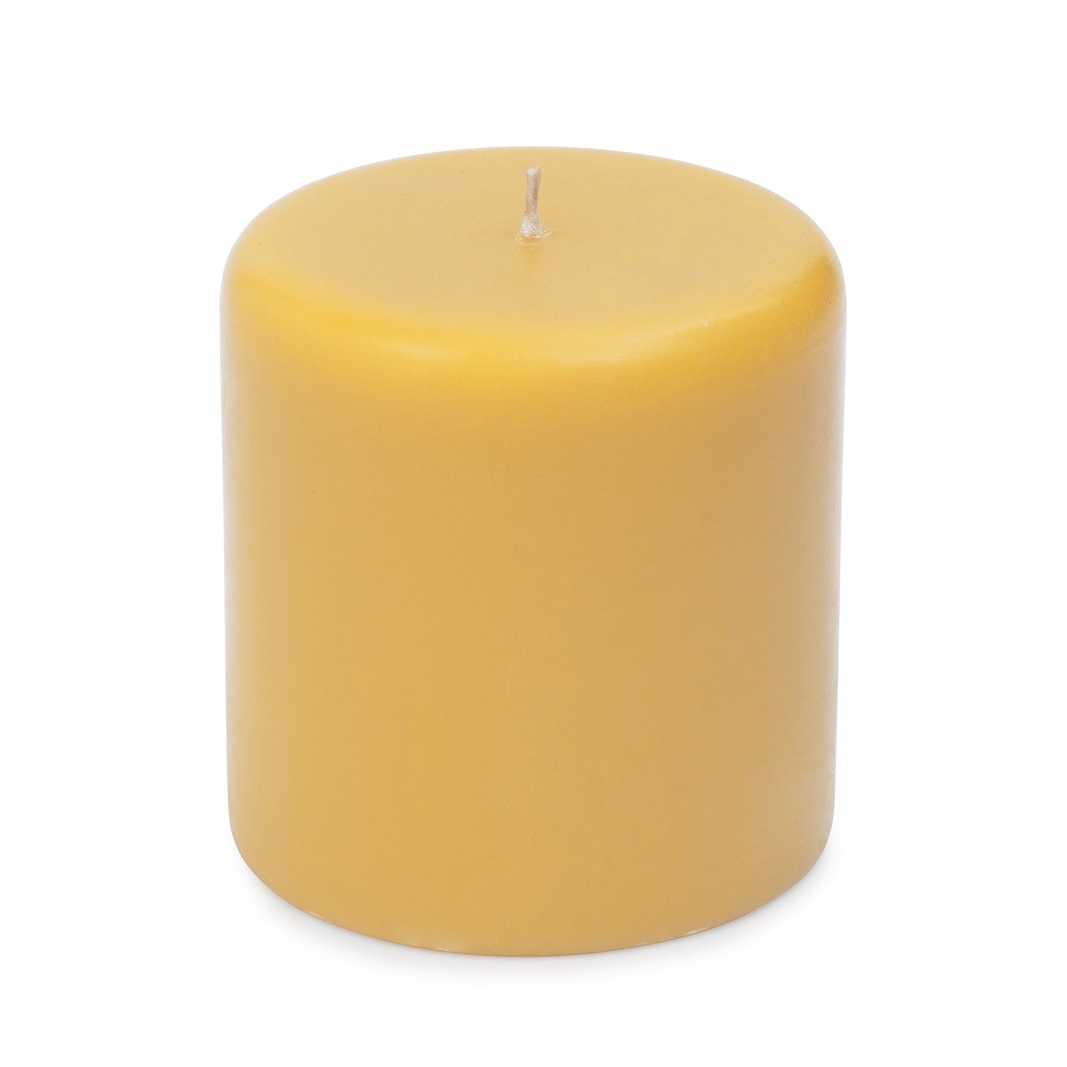 Mustard Oud Pillar Candle - Extra Large