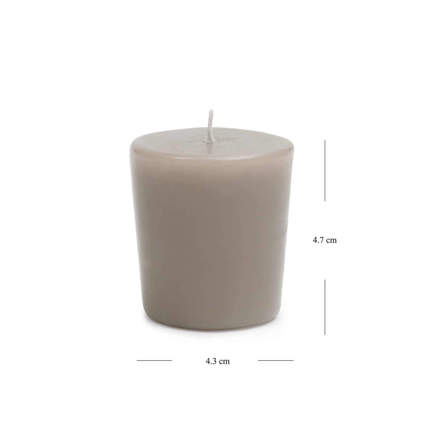 Set of 4 Grey Neroli Votive Candles