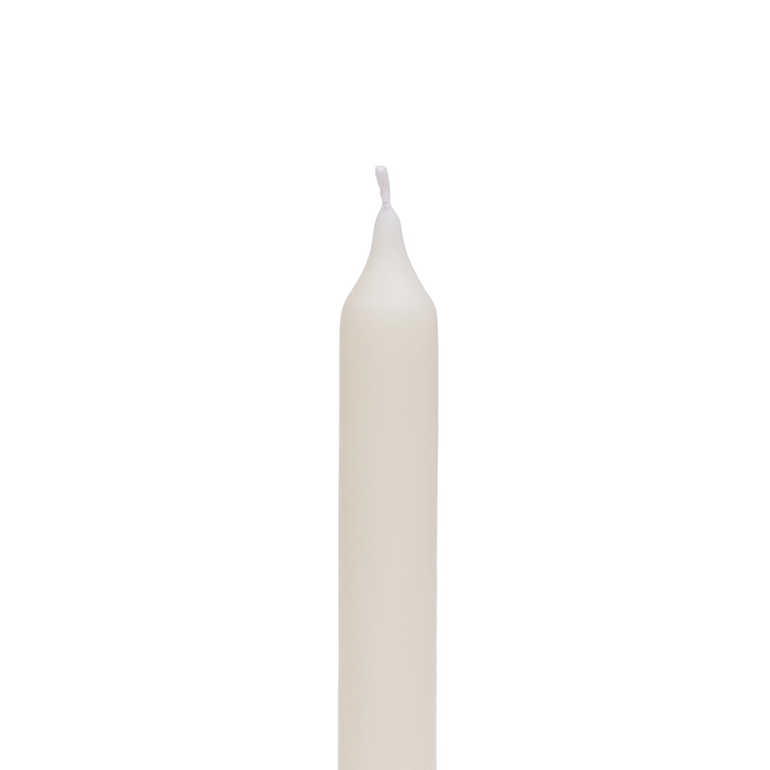 Set of 2 White Lavender & Chamomile Taper Candles