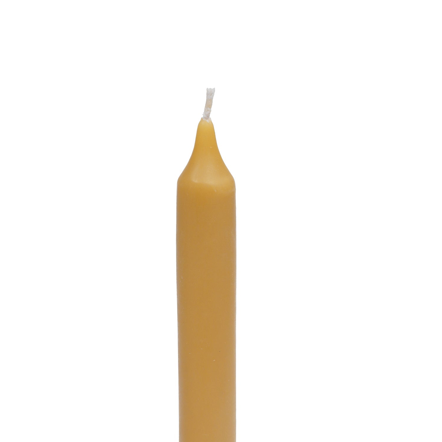 Set of 2 Mustard Oud Taper Candles