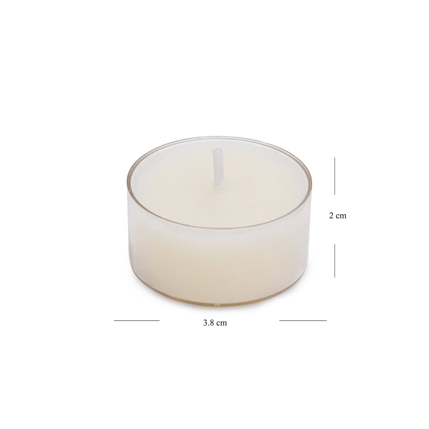 Set of 6 White Lavender & Chamomile Tea Lights