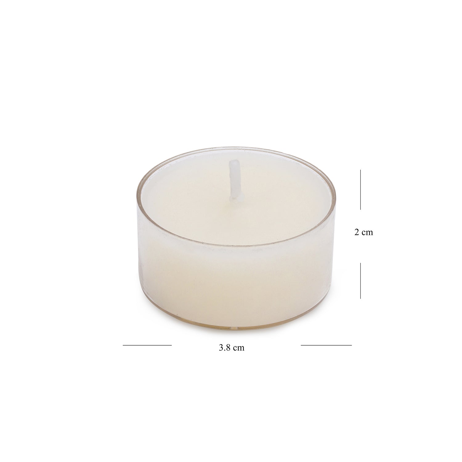 Set of 6 White Lavender & Chamomile Tea Lights