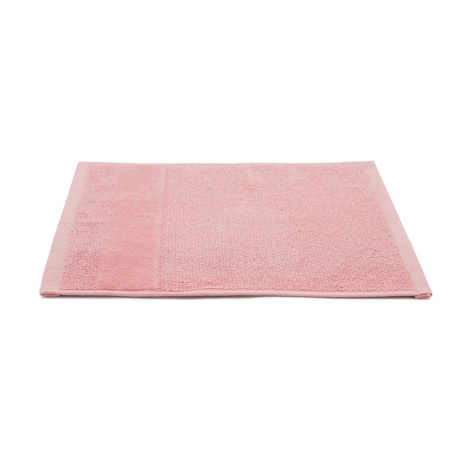 Set of 8 Pink Sheared Face Towels
