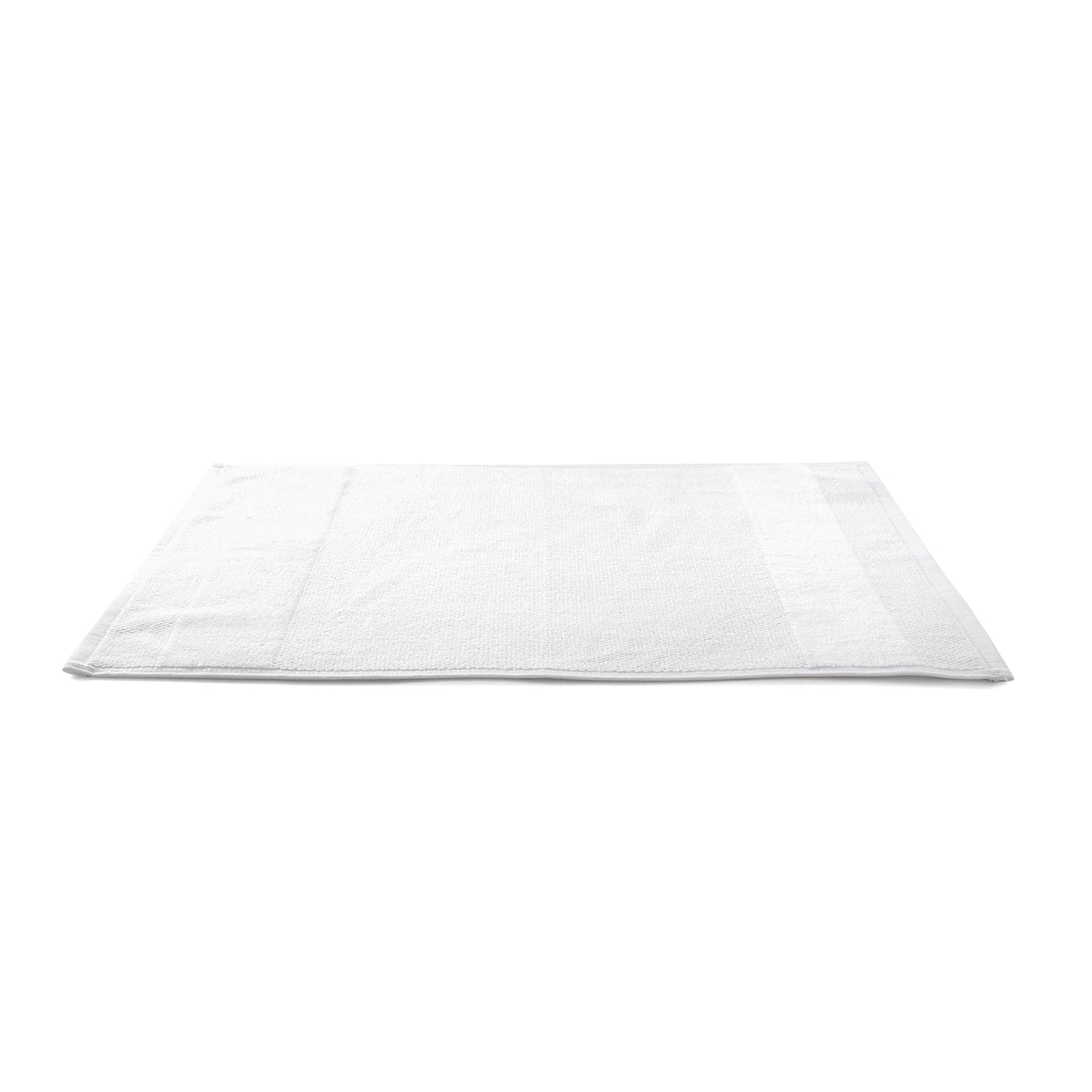 Set of 4 White Sheared Hand Towels