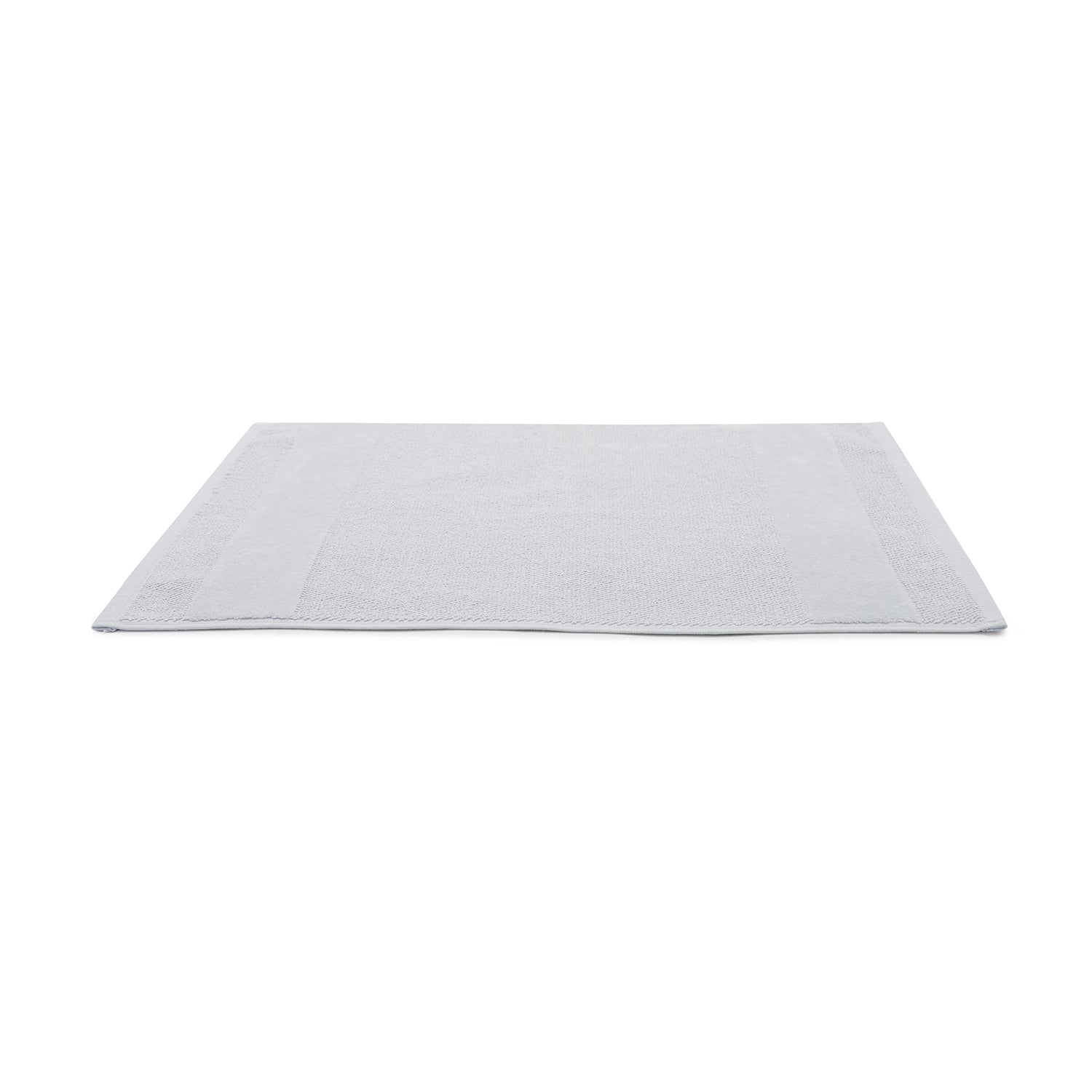Set of 4 Light Blue Sheared Hand Towels