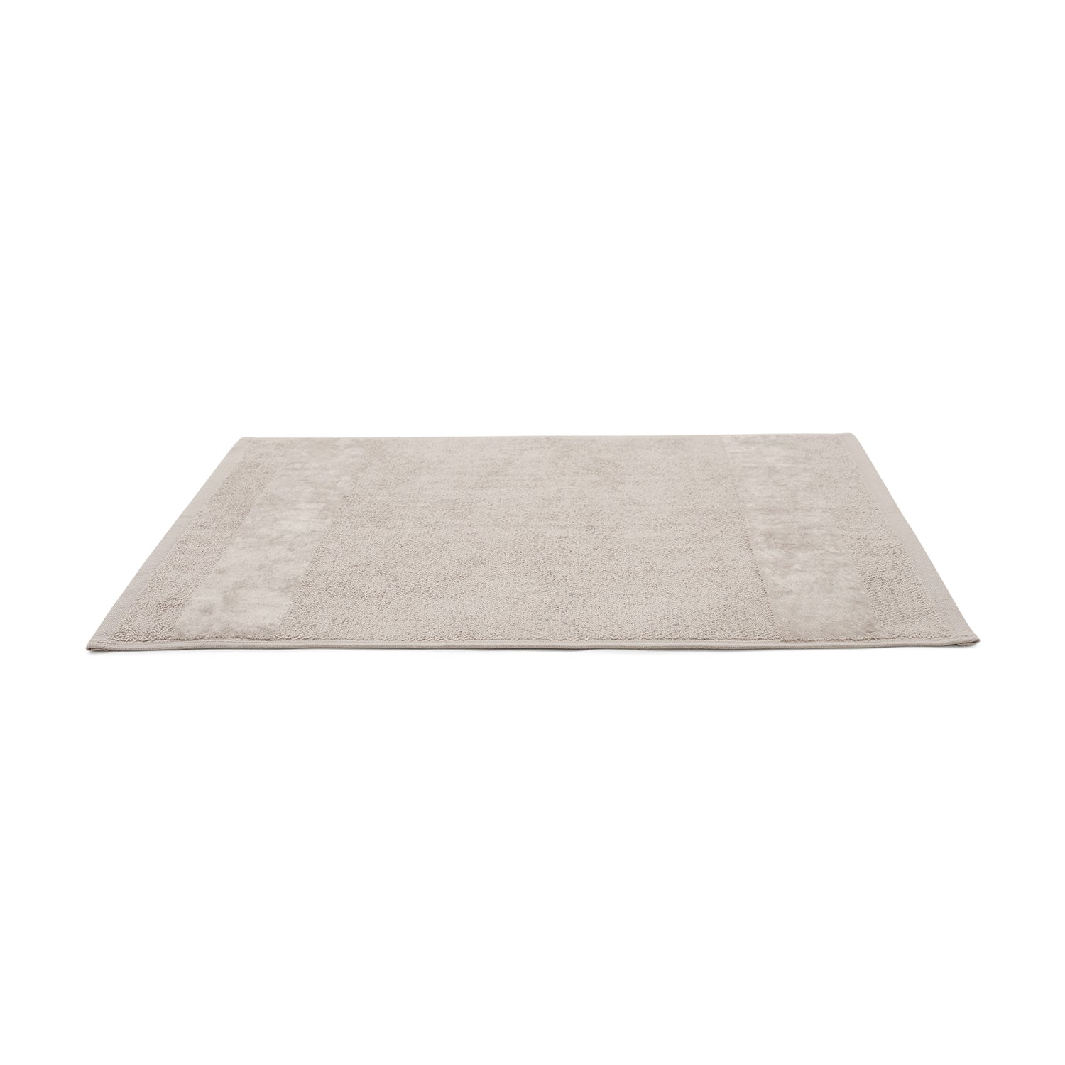 Set of 4 Light Beige Sheared Hand Towels
