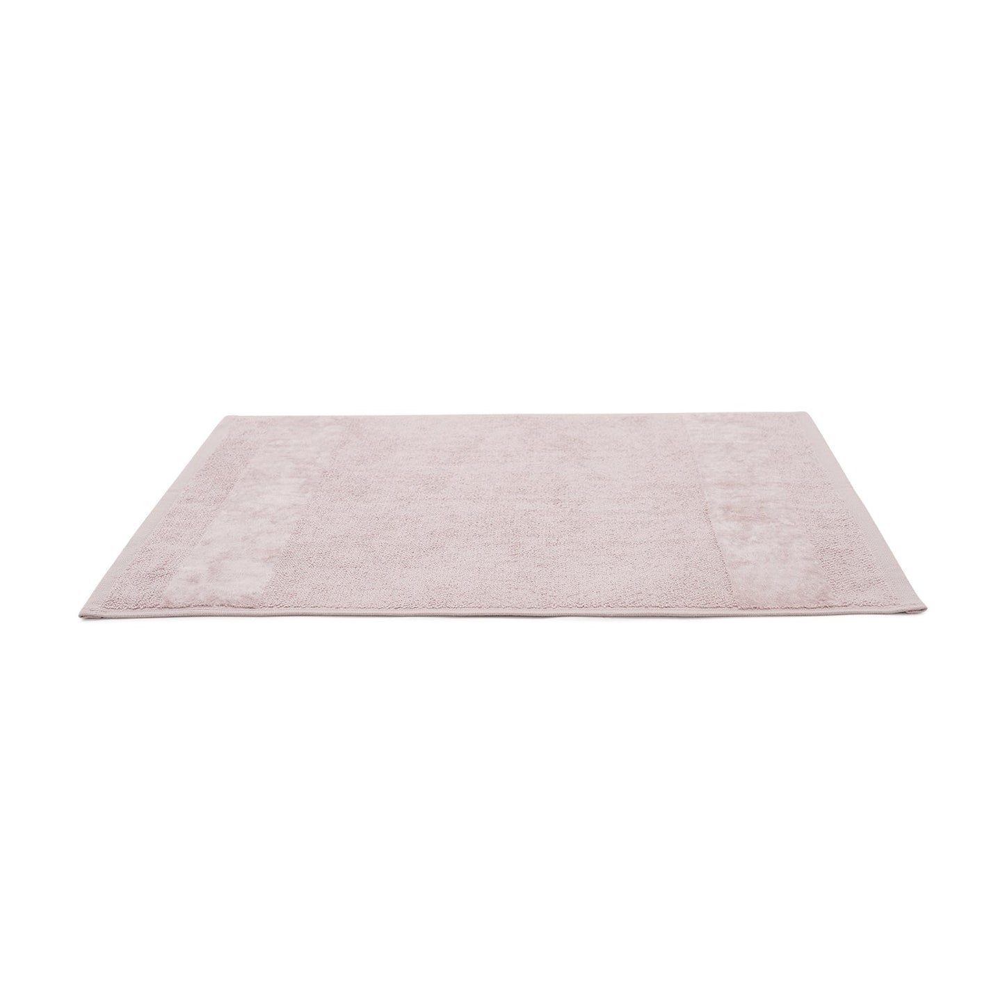 Set of 4 Light Pink Sheared Hand Towels