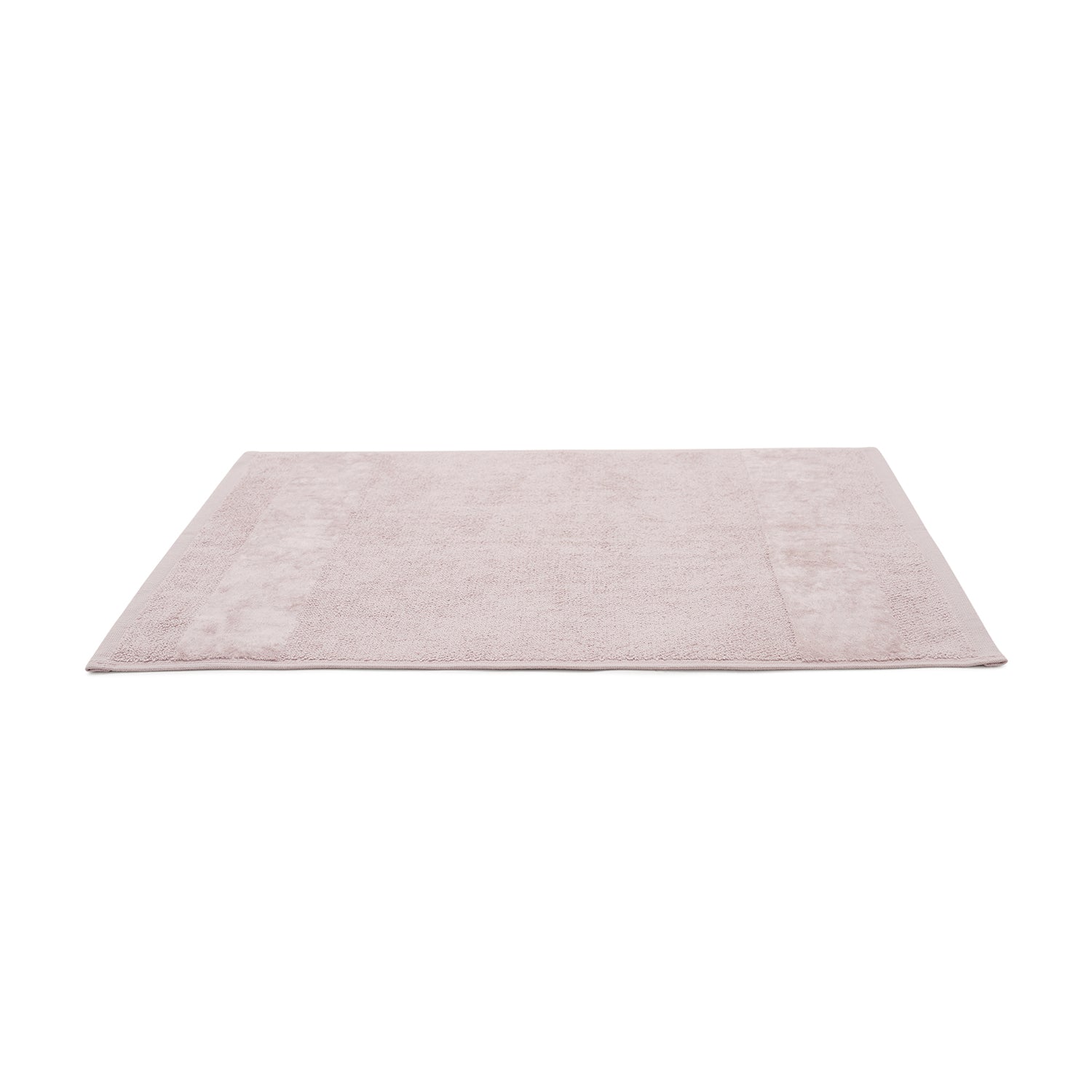 Set of 4 Light Pink Sheared Hand Towels