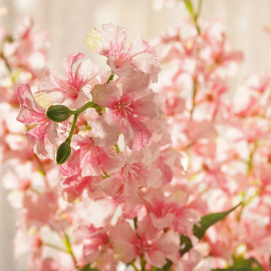 Pink Phlox Artificial Flower Stem - Single