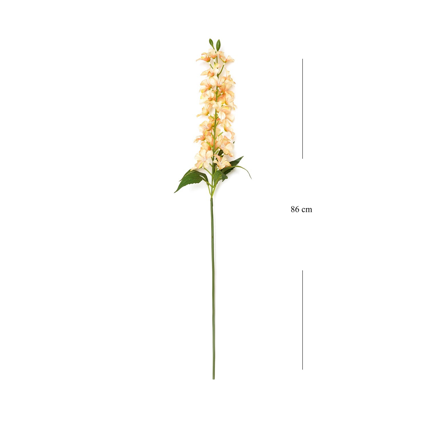 Peach Phlox Artificial Flower Stem - Single
