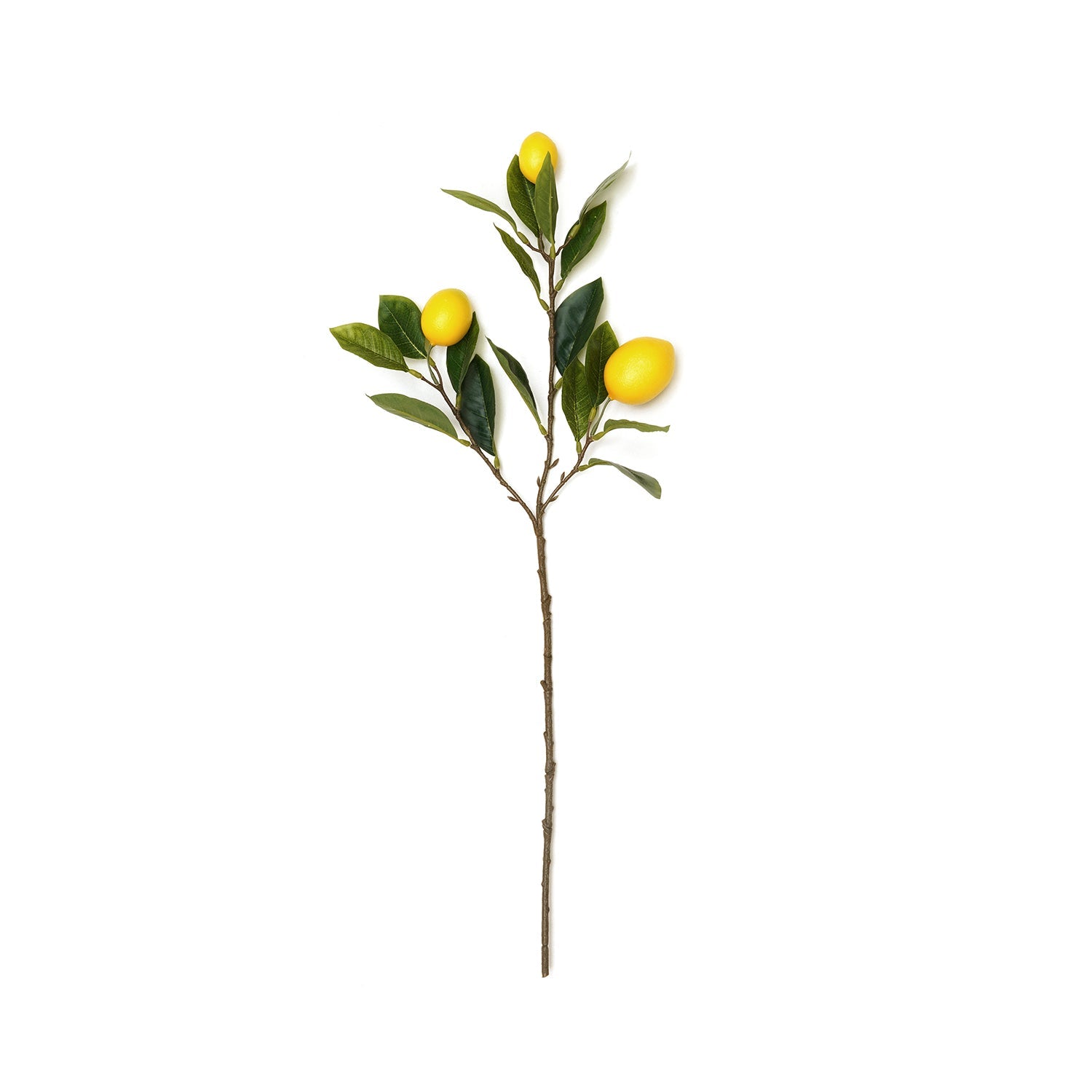 Yellow Lemon Artificial Stem - Single