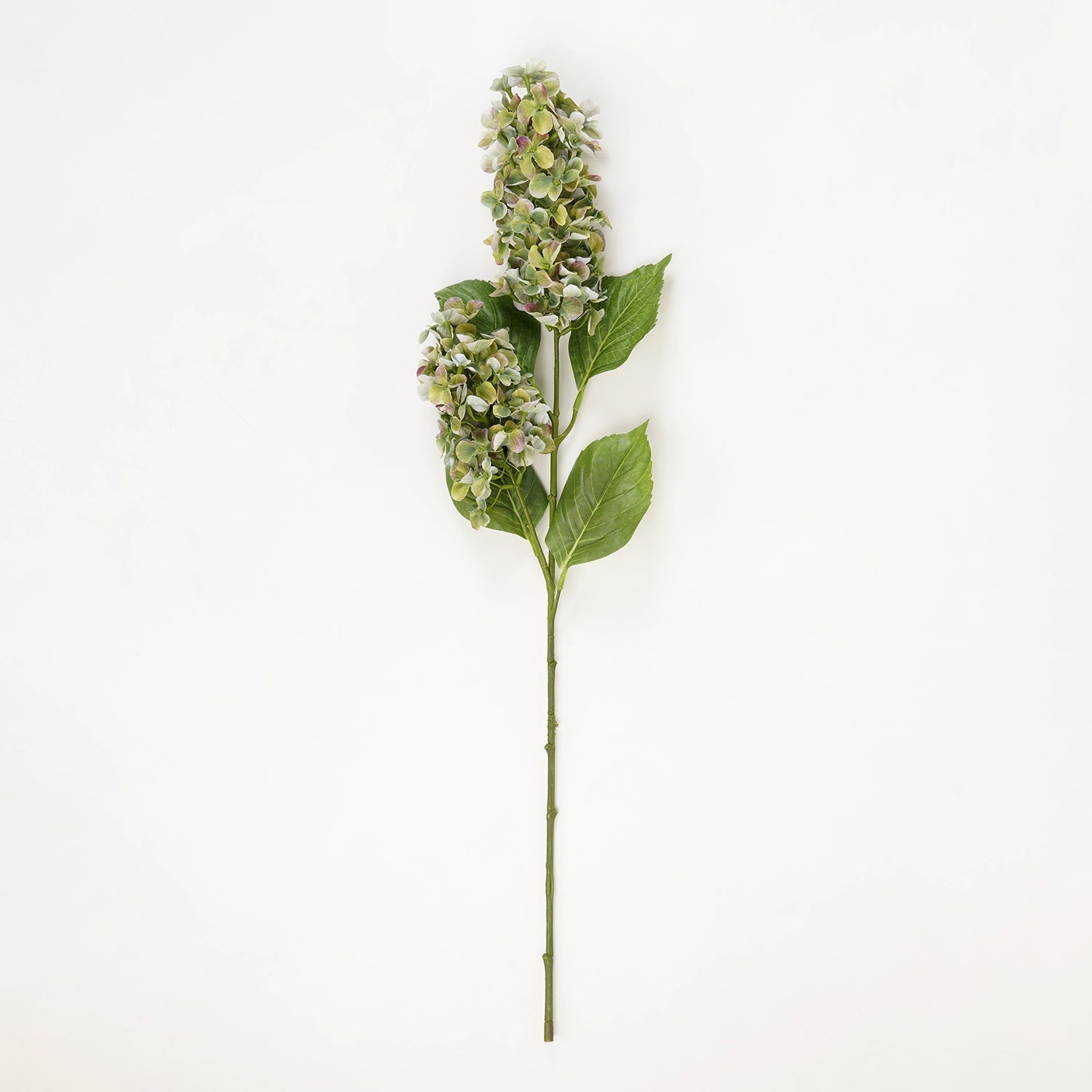 Green Artificial Hydrangea Paniculata Spray