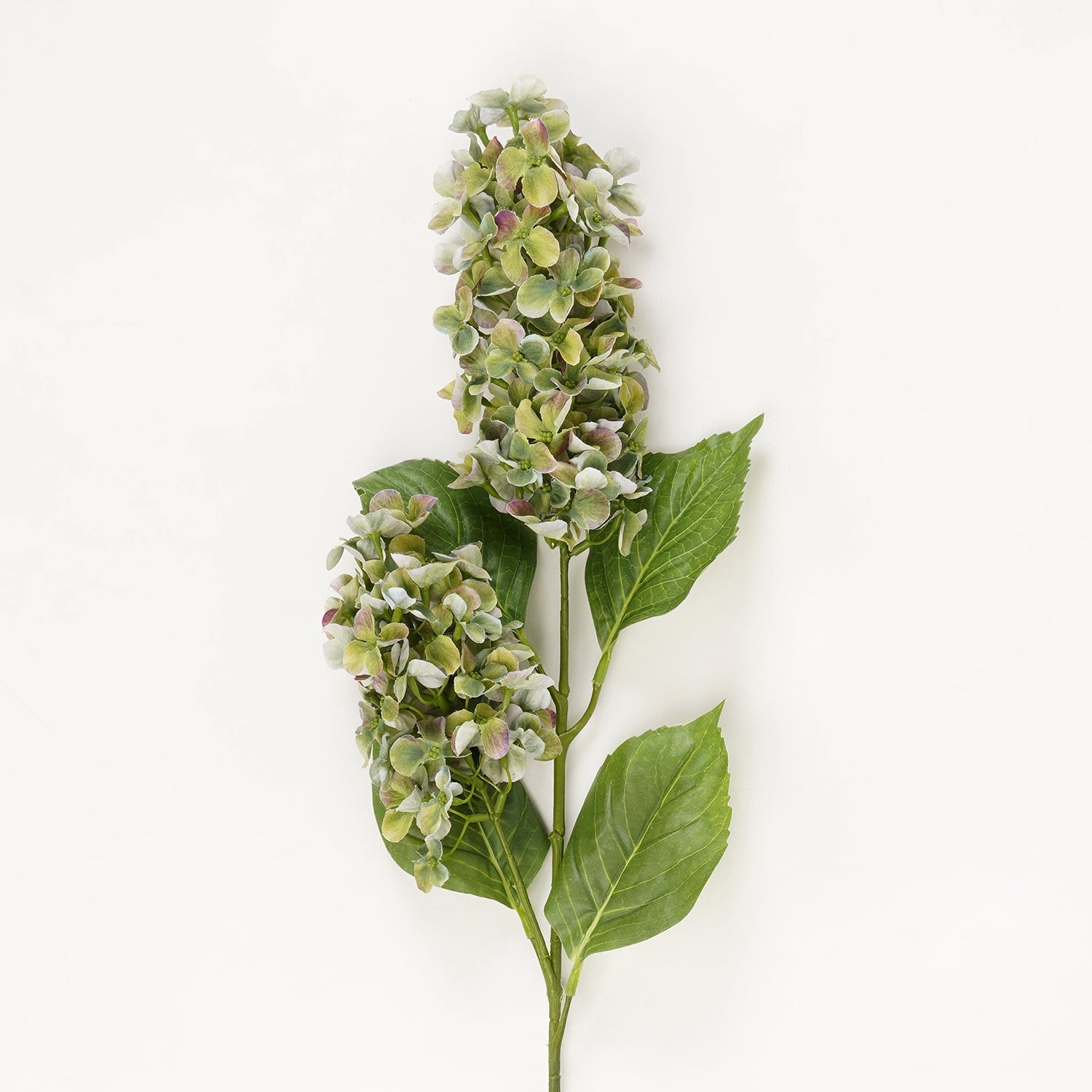 Green Artificial Hydrangea Paniculata Spray