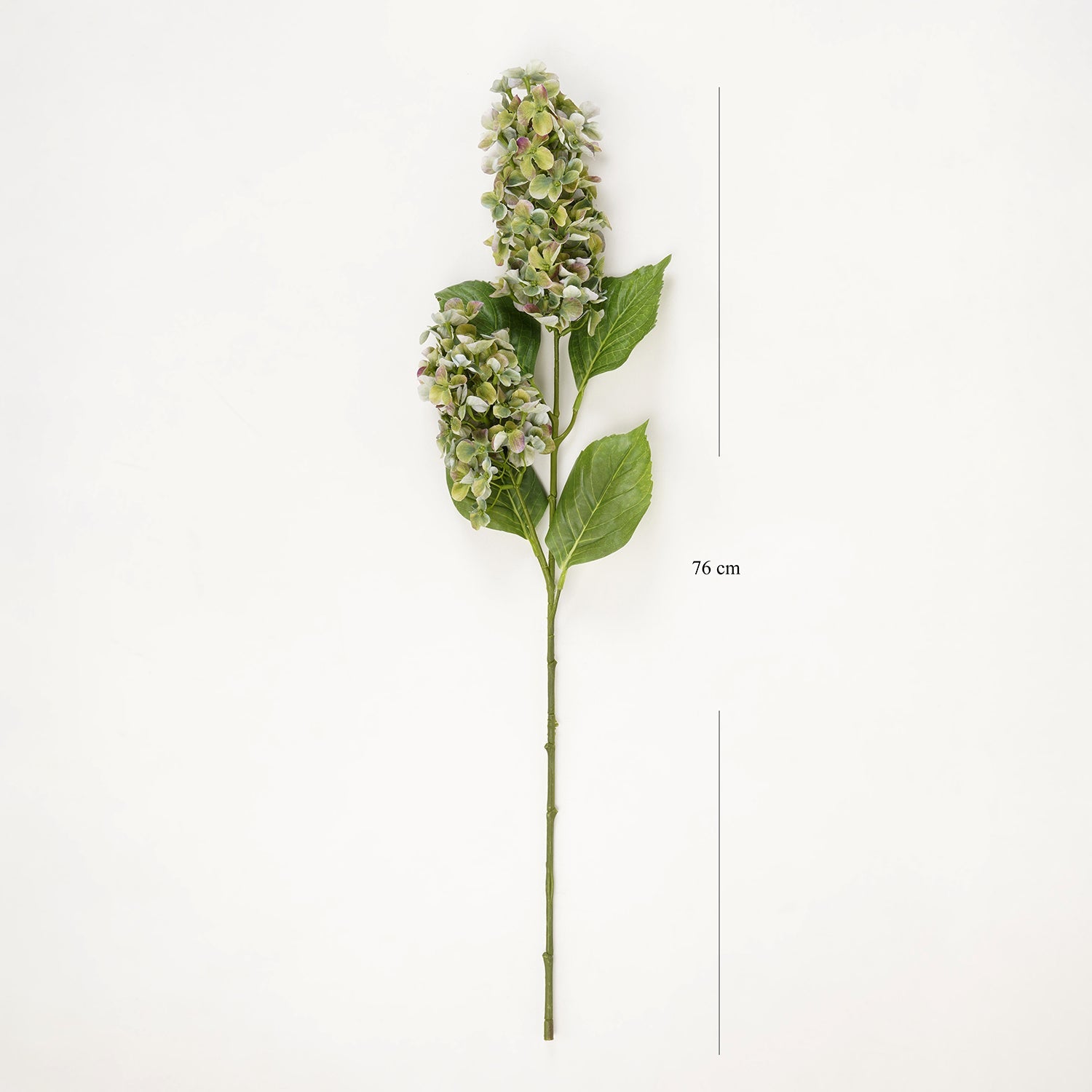 Green Artificial Hydrangea Paniculata Spray
