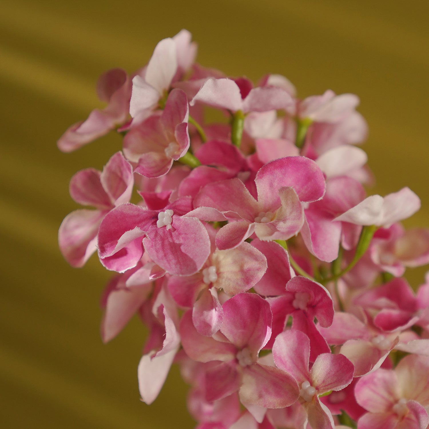 Pink Hydrangea Paniculata Artificial Flower Spray