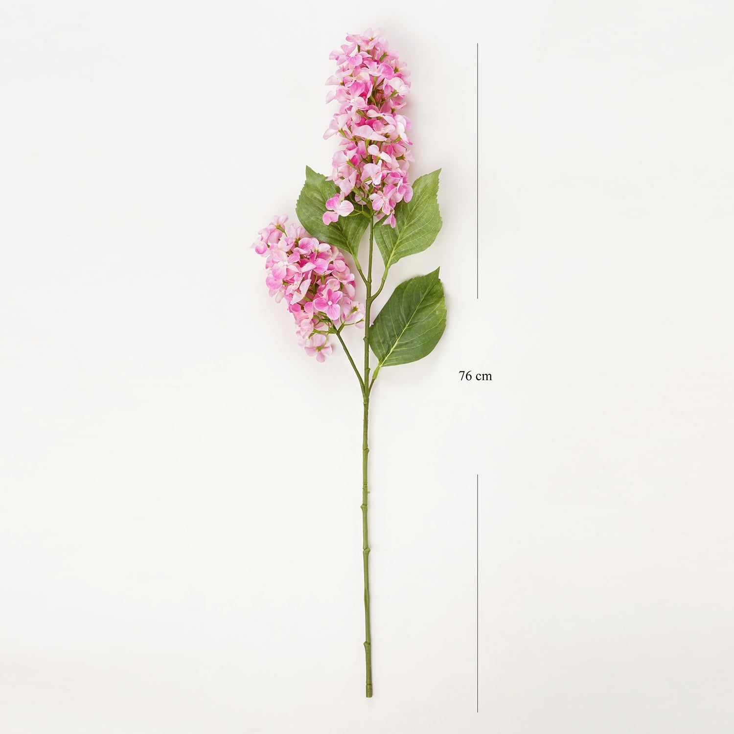Pink Hydrangea Paniculata Artificial Flower Spray