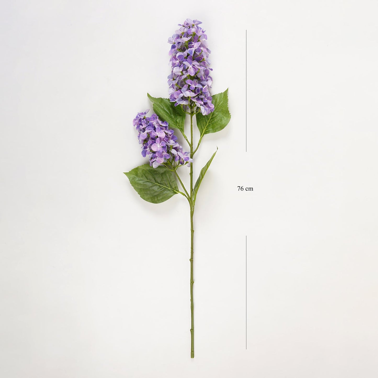 Purple Artificial Hydrangea Paniculata Spray