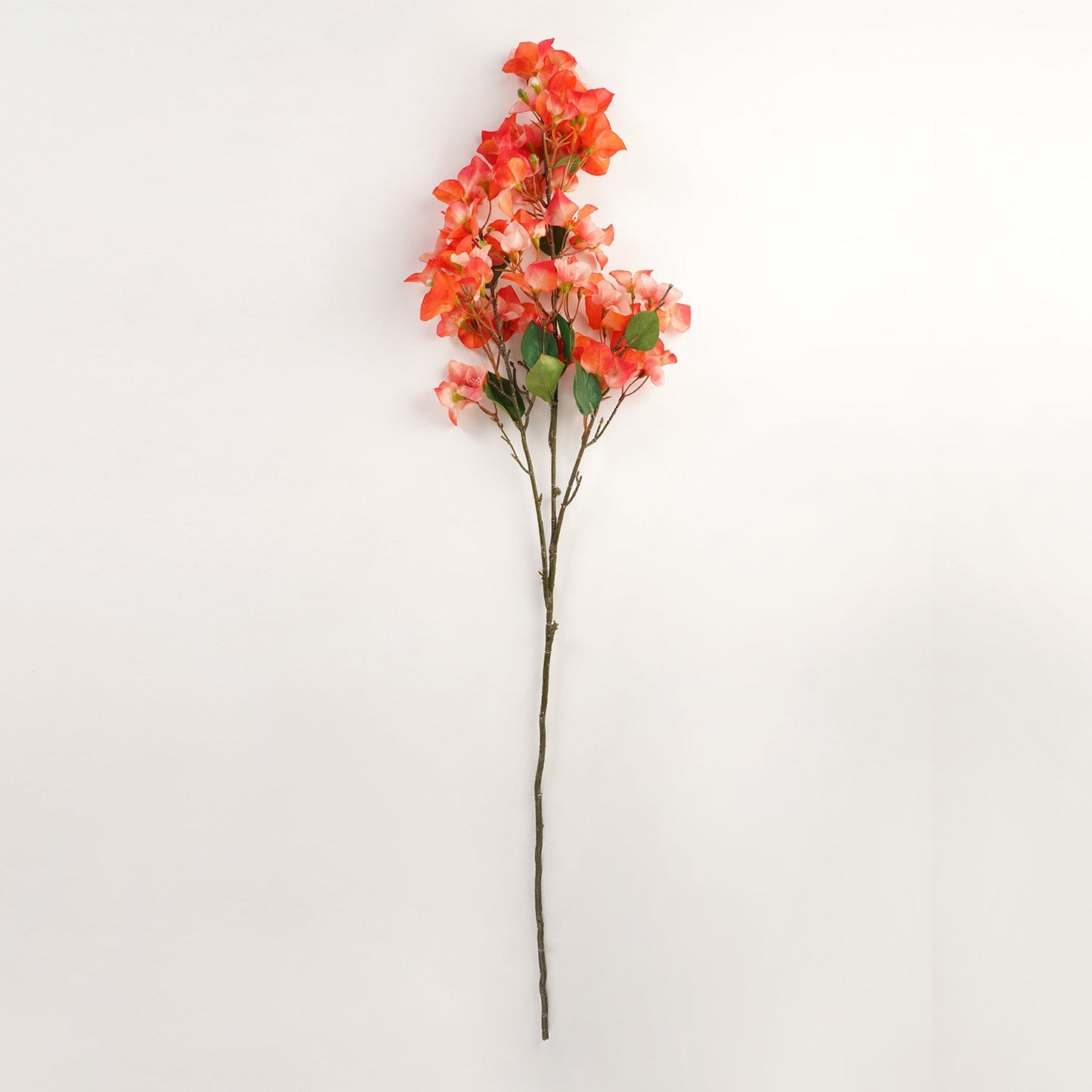 Orange Bougainvellia Artificial Flower Stem - Single