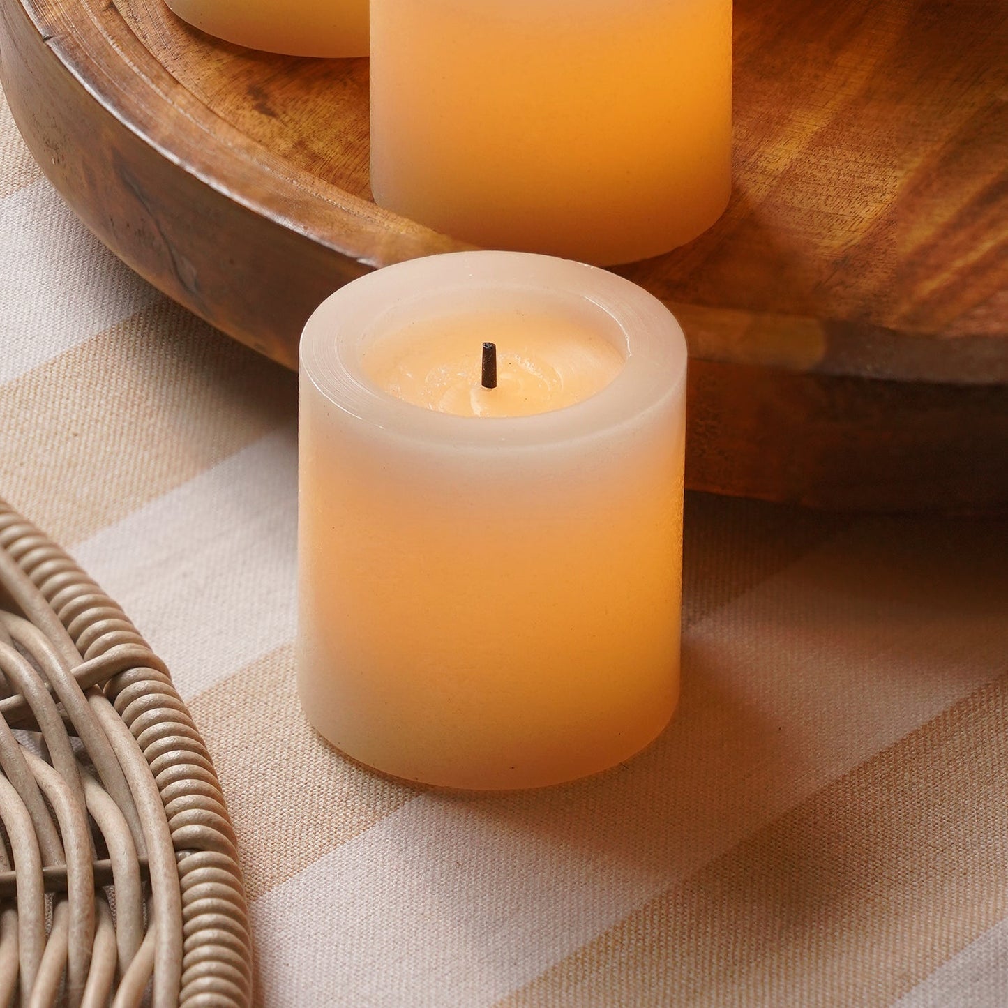 Ivory LED Candle