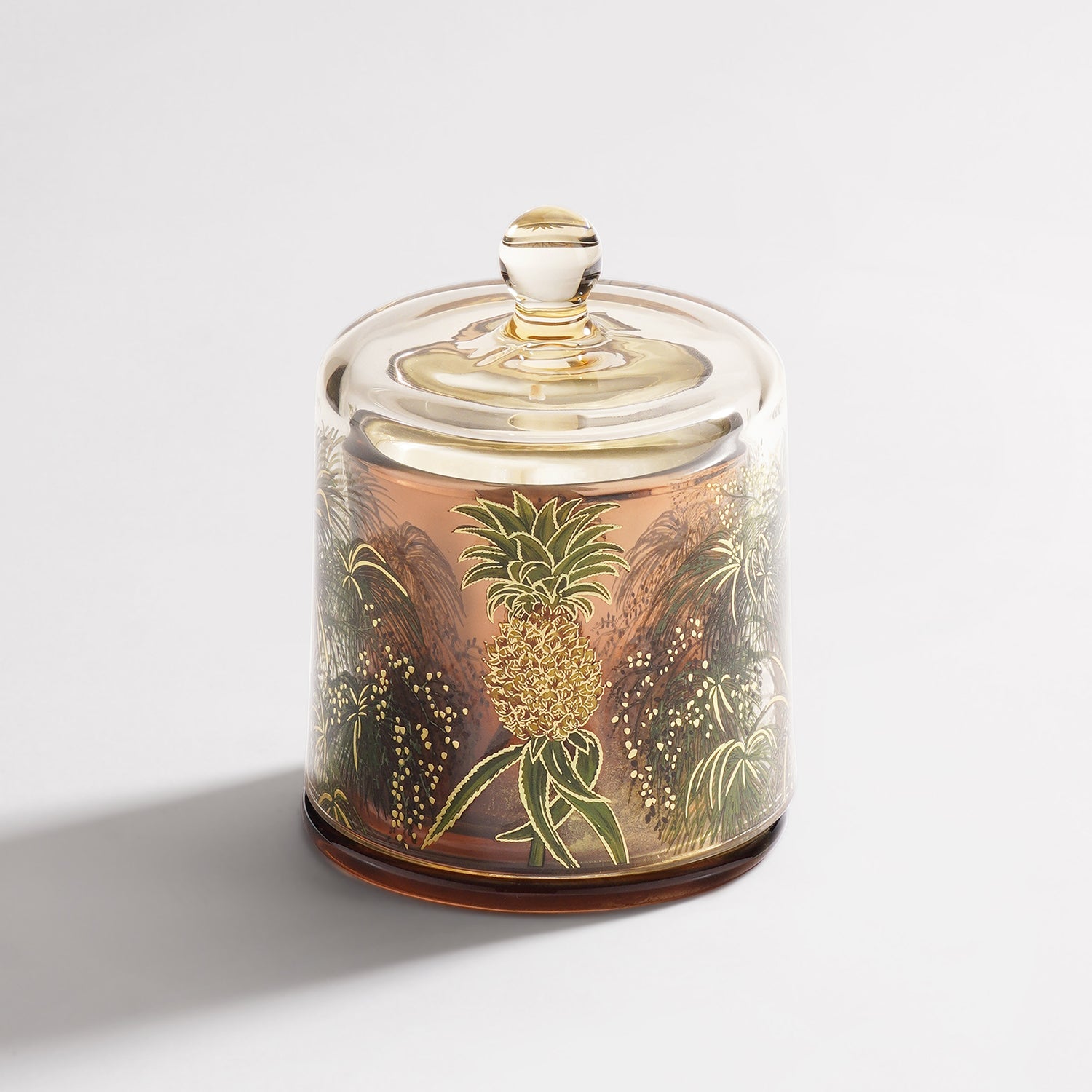 Brown Wild in Spring Soliel Bell Jar Candle