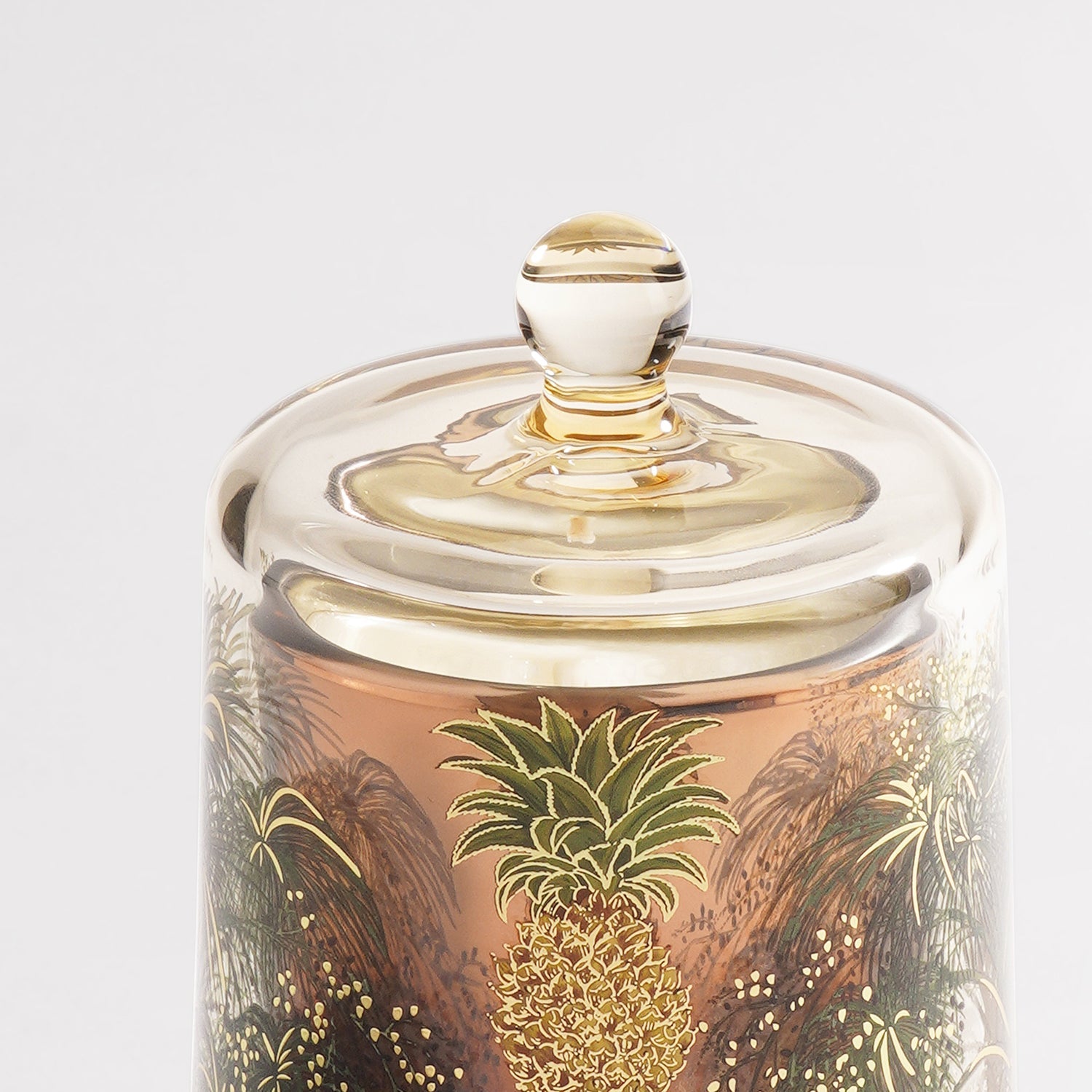Brown Wild in Spring Soliel Bell Jar Candle