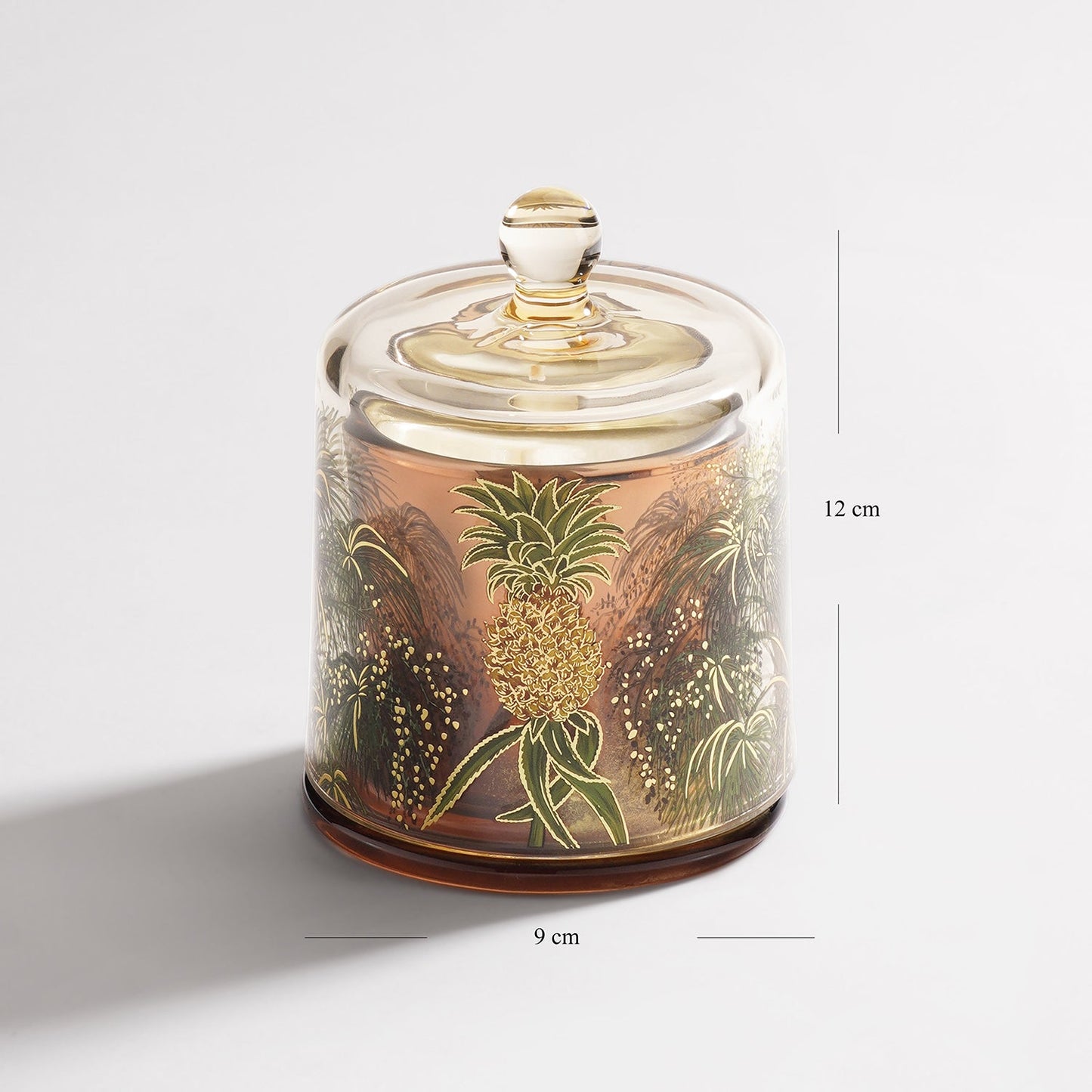 Brown Wild in Spring Soliel Bell Jar Candle