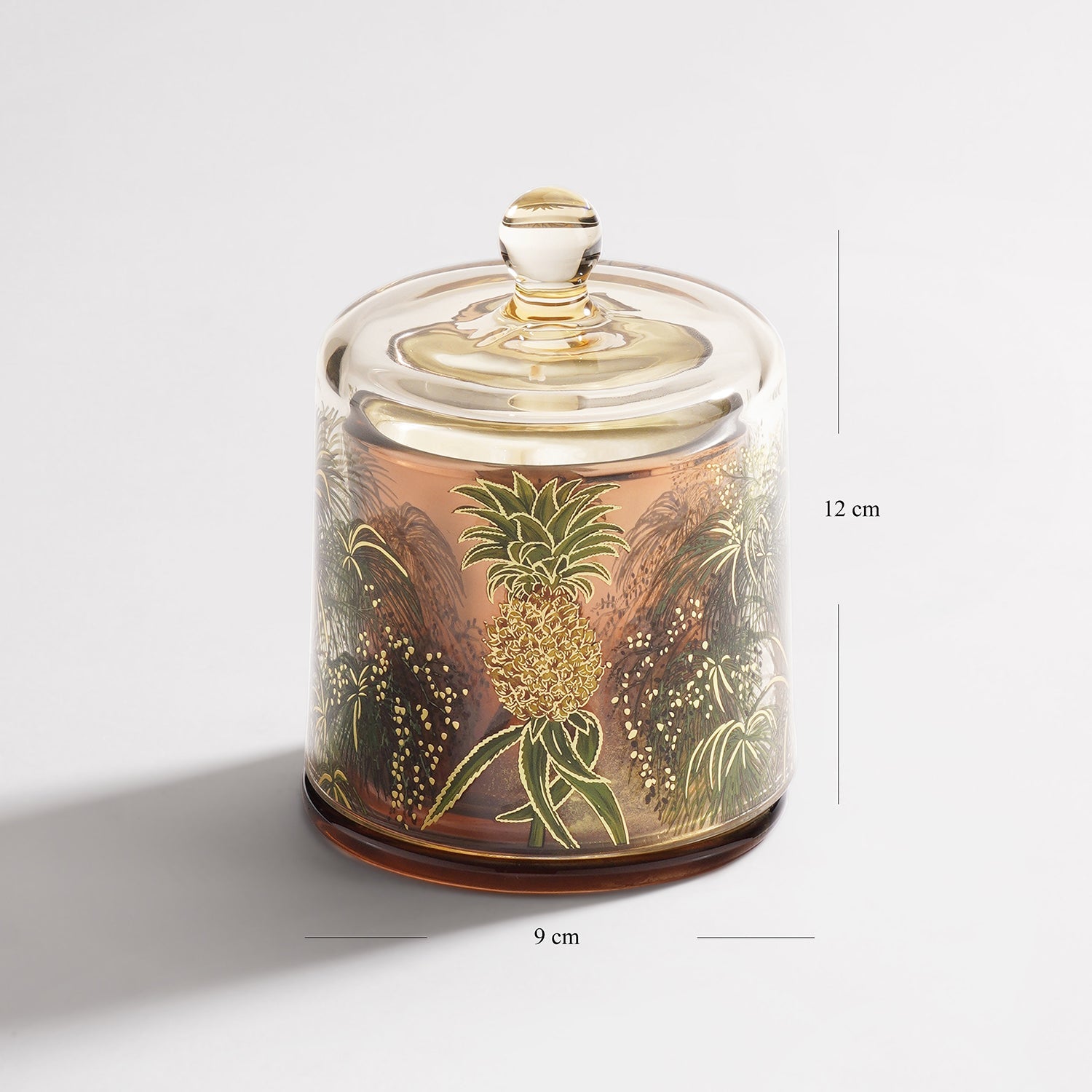 Brown Wild in Spring Soliel Bell Jar Candle