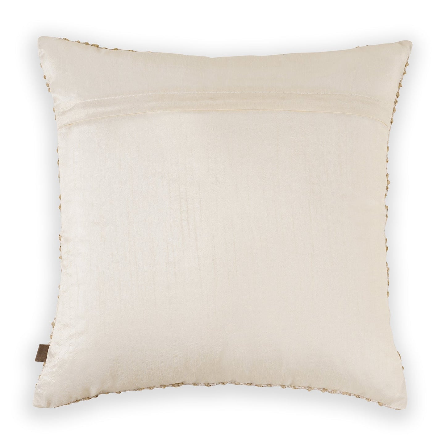 Beige Dori Embroidery Cushion Cover