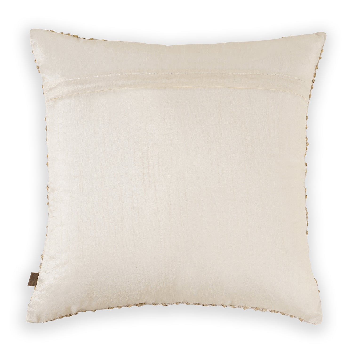 Beige Dori Embroidery Cushion Cover
