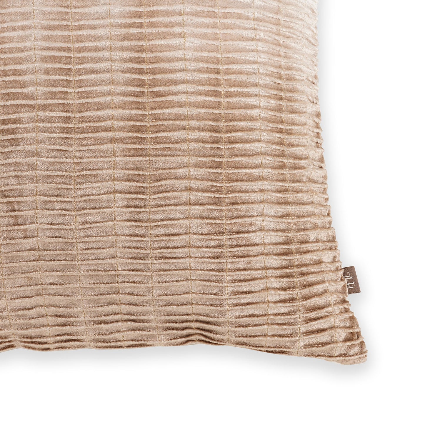 Beige Ombre Textured Cushion Cover