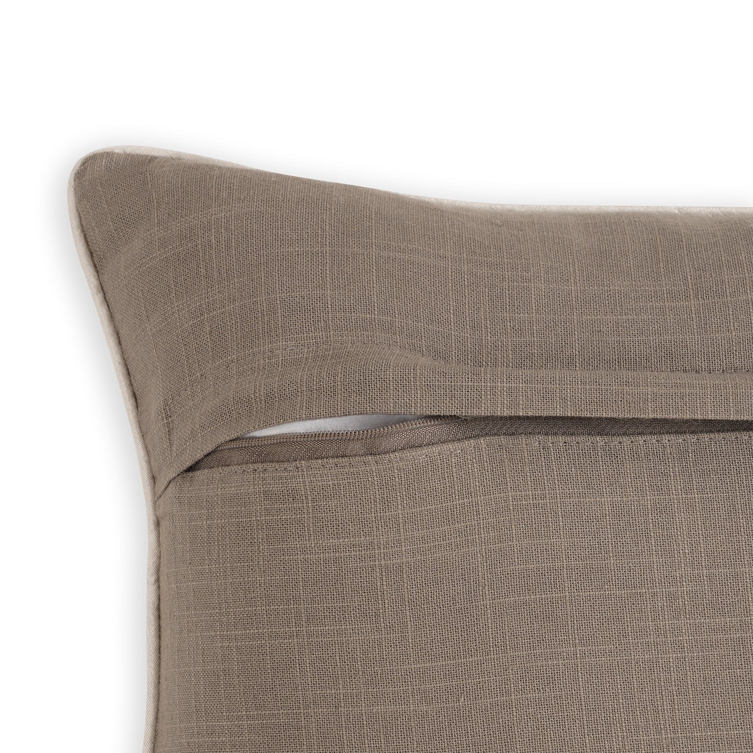 Off White Doori Embroidery Cushion Cover