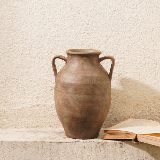 Brown Terracotta Earthen Vase