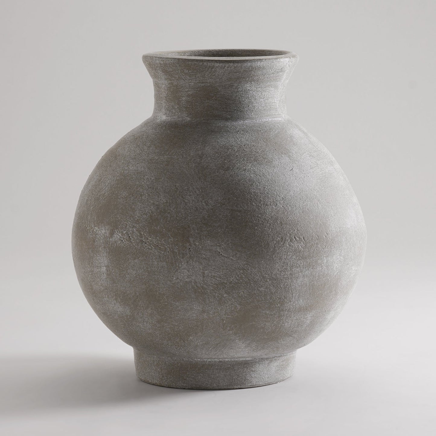 Grey Terracotta Earthen Vase