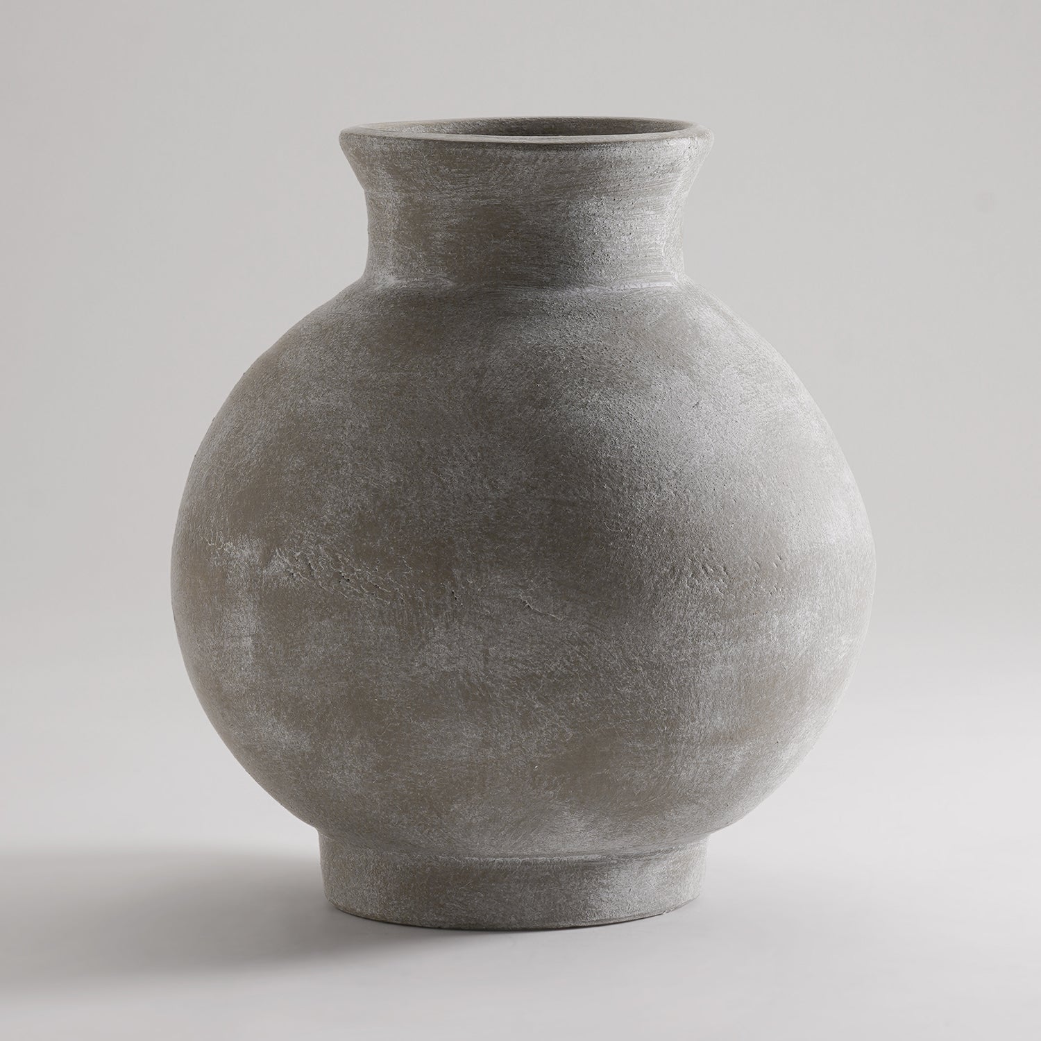Grey Terracotta Earthen Vase