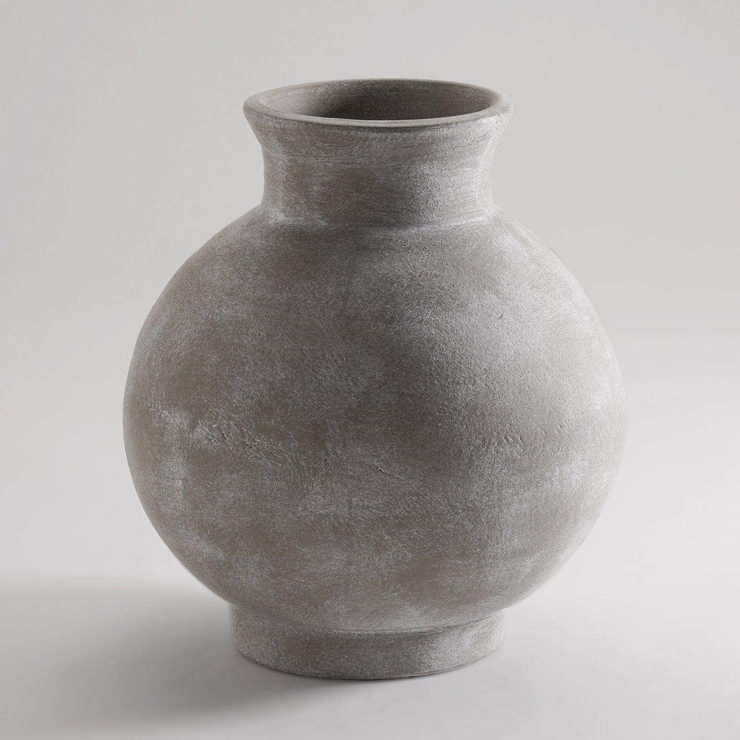 Grey Terracotta Earthen Vase