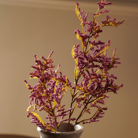 Purple Statice Artficial Flower Stem - Single