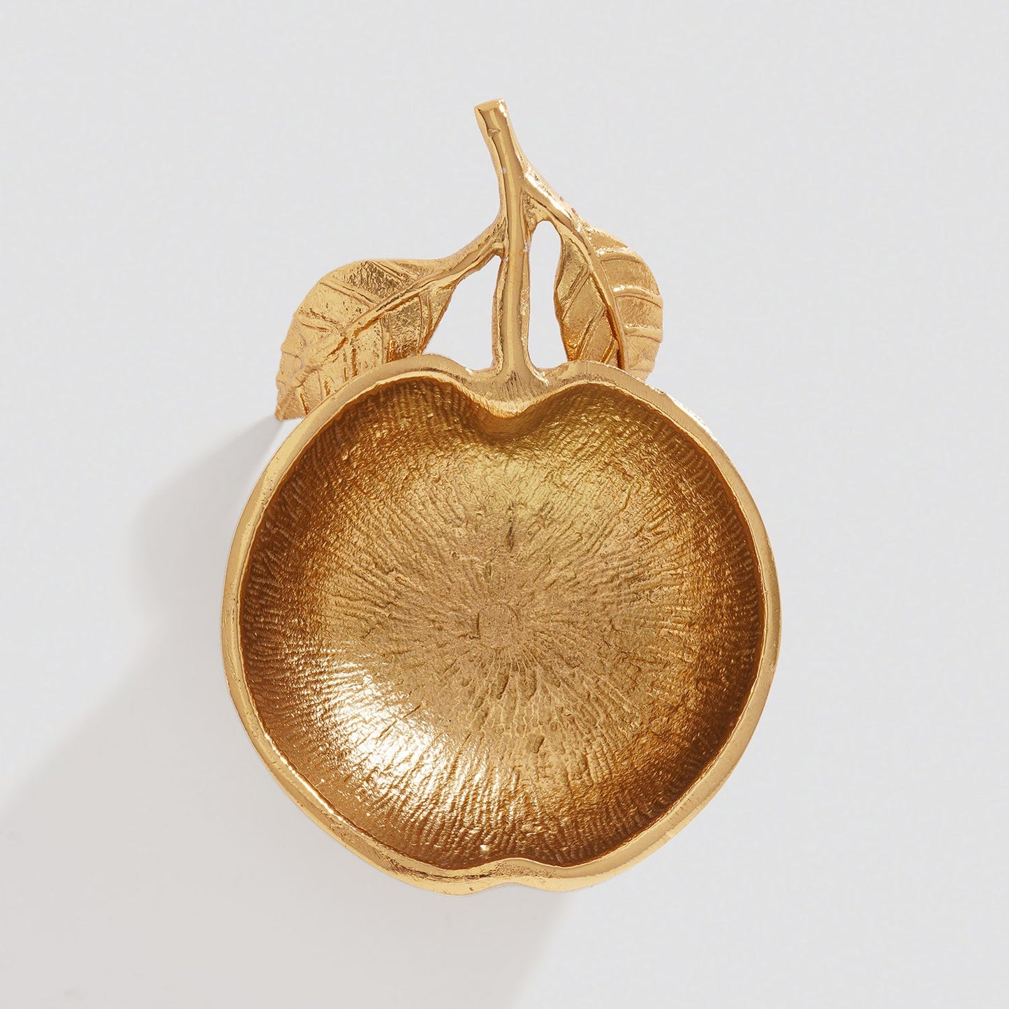 Gold Orange Textured Decorative Bowl