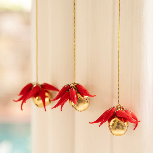 Set of 2 Paprika Side Hangings