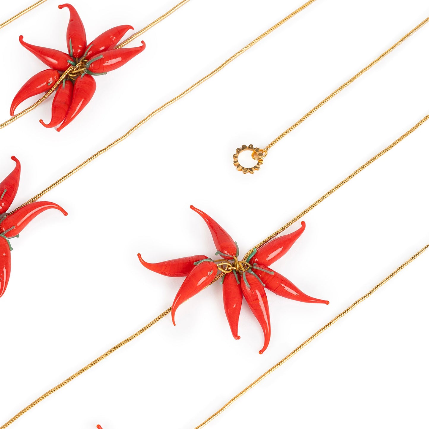Set of 2 Paprika Side Hangings