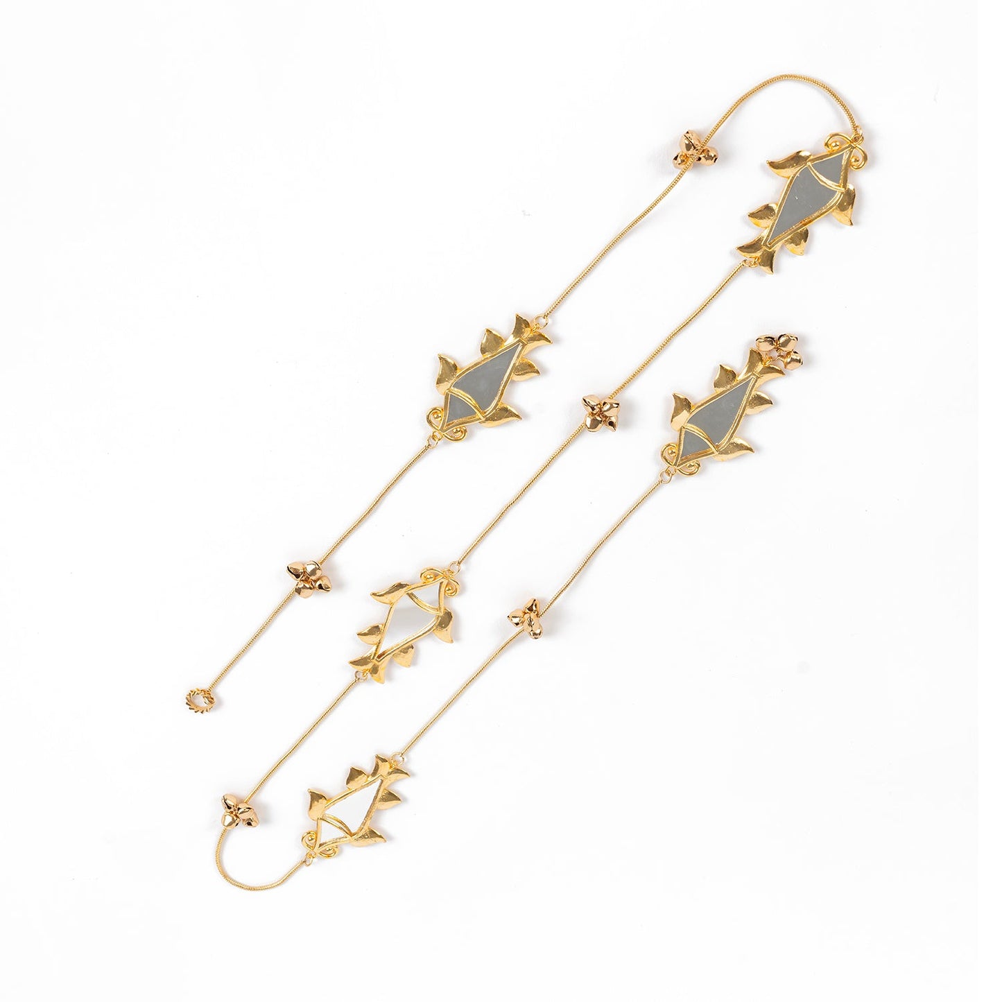 Set of 2 Darpan Meen Side Hangings